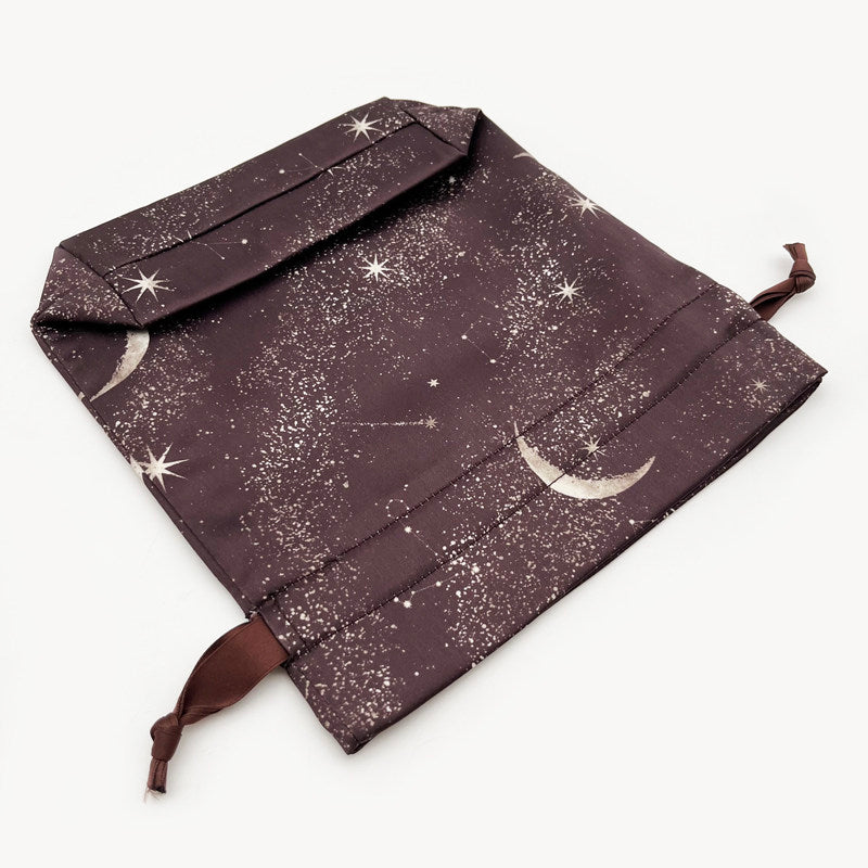 3-Size Pink Drawstring Storage Bag with Cute Chocolate Hearts - Sweet Gift & Organizer Pouch Set