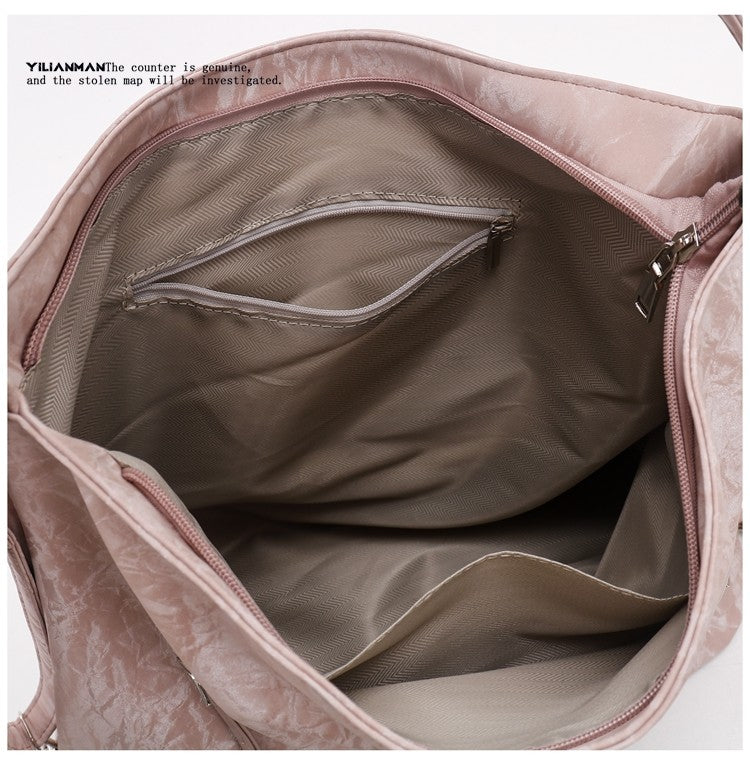 Women's Large-Capacity Daily Commute Multi-Way Backpack, Versatile Convertible Bag for Backpack, Shoulder & Crossbody Use