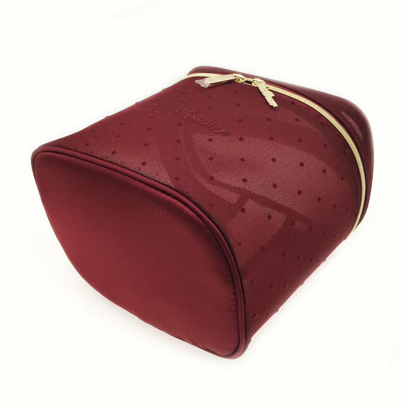 Petit Secret PETIT TROUVER Polka Dot Mesh Vanity Pouch