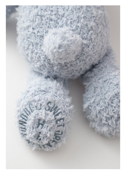 Cute & Adorable Fluffy Solid-color Little Bear Plush Doll | Baby Comfort Toy