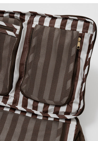 Adorable Teddy Bear Embroidered Travel Organizer - Multi-Purpose Clothing Sorting Bag for Luggage & Home Storage