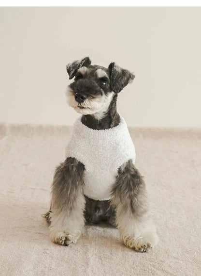 Fluffy Feather Fleece Pet Clothes | Cute Lion, Koala & Bear Printed Outfits for Small Dogs