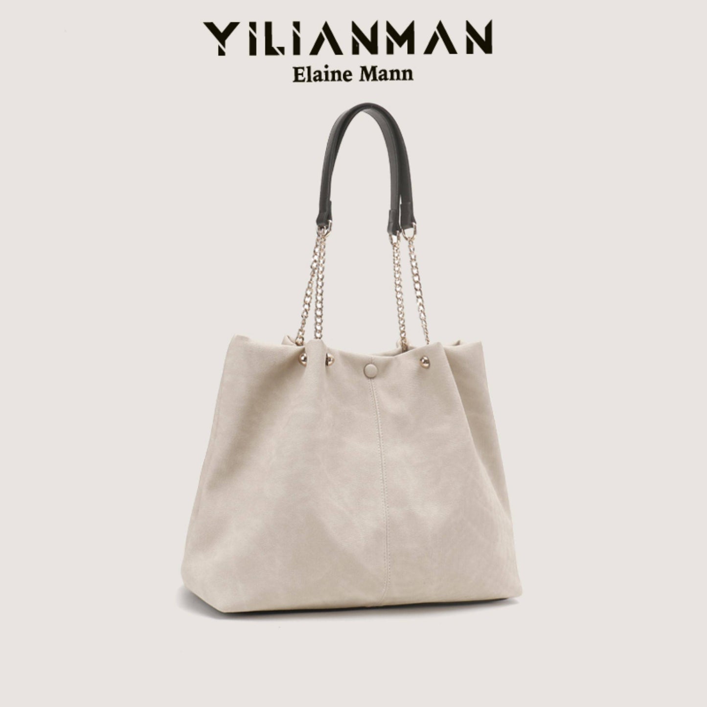 Women's Niche Unique Design Tote Bag, Large Capacity Daily Commute Bag, Versatile Underarm, Top Handle & Single Shoulder Bag