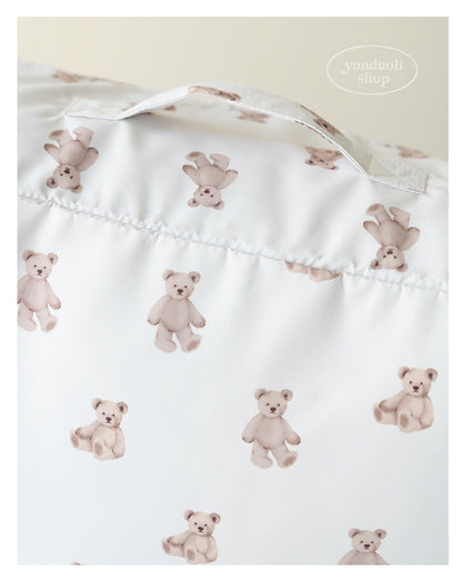 Soft, Cute and Adorable Cartoon Bear-Themed Travel Storage Set: Lightweight Storage Bags for Clothes and Underwear