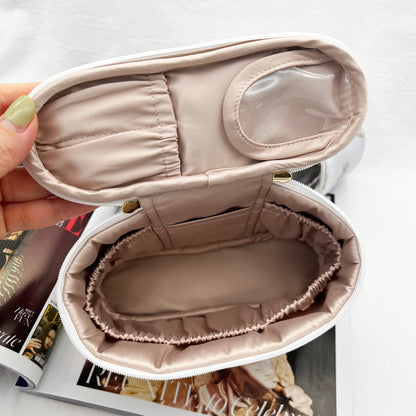 Persian Cat Print Series: Mini Barrel Bag, Makeup Pouch & Tissue Case Set