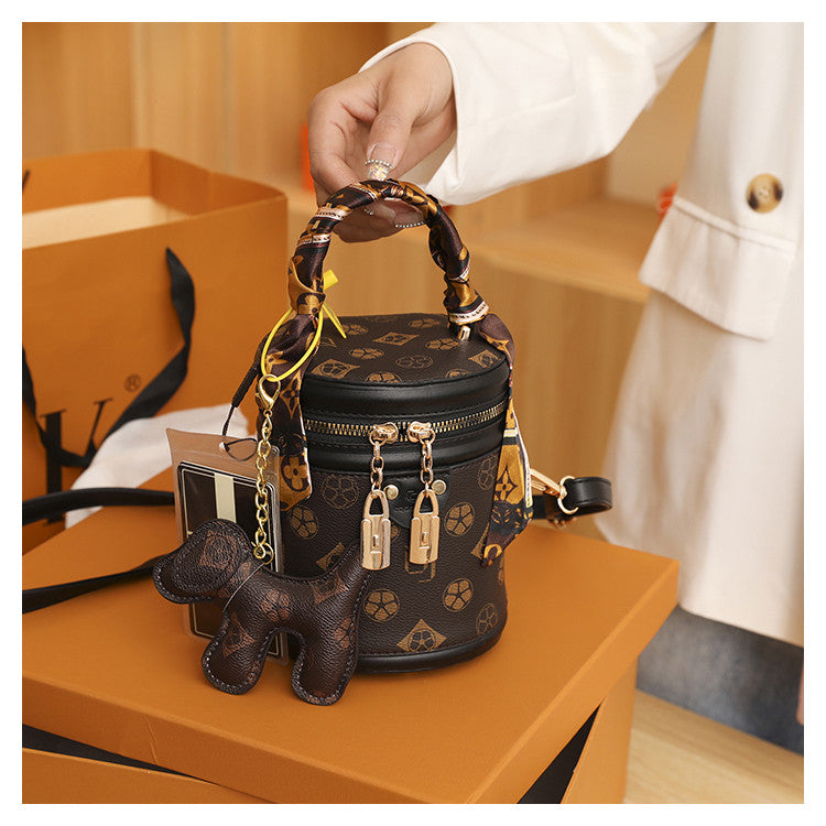 Women's Stylish Small Trendy Crossbody Bag, Spring & Summer Versatile Bucket Bag, Premium Texture Shoulder & Crossbody Handbag