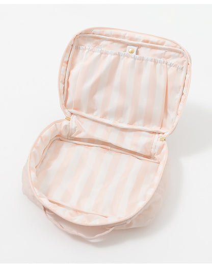 Cute Cartoon Bear Embroidery Diaper Bag | Small Handheld Storage Bag for Moms