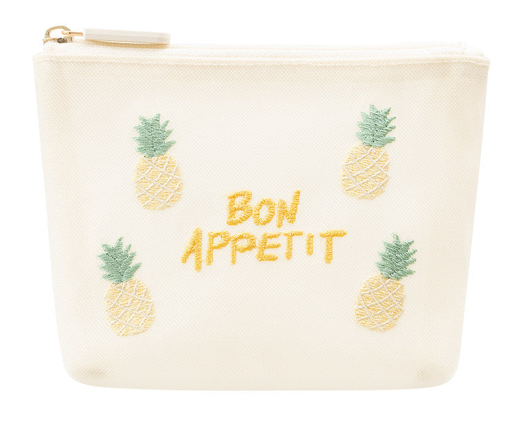 Fresh & Sweet Cute Lemon Strawberry Pineapple Pouch | Portable Tissue & Sanitary Pad Bag