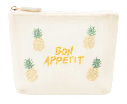 Fresh & Sweet Cute Lemon Strawberry Pineapple Pouch | Portable Tissue & Sanitary Pad Bag