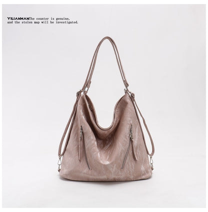 Women's Large-Capacity Daily Commute Multi-Way Backpack, Versatile Convertible Bag for Backpack, Shoulder & Crossbody Use