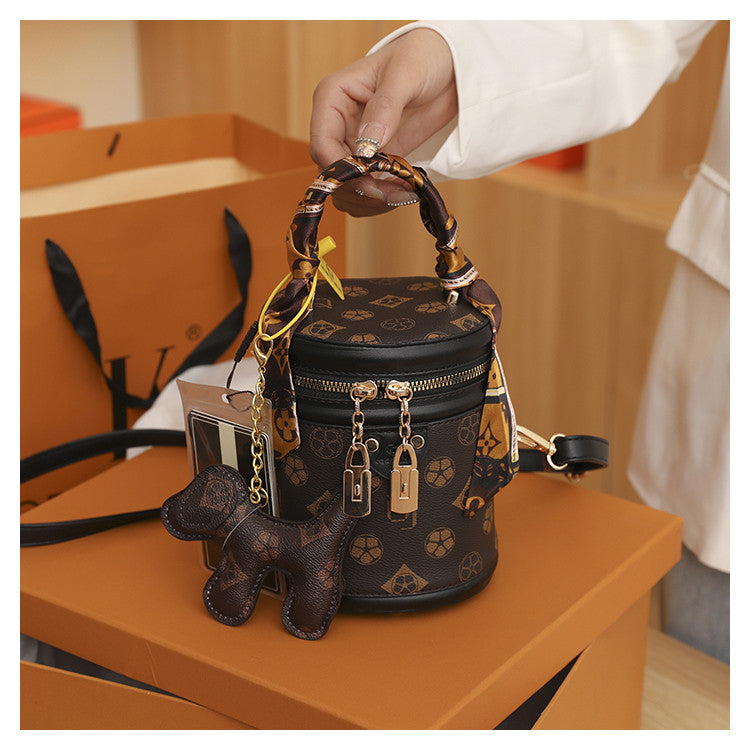 Women's Stylish Small Trendy Crossbody Bag, Spring & Summer Versatile Bucket Bag, Premium Texture Shoulder & Crossbody Handbag