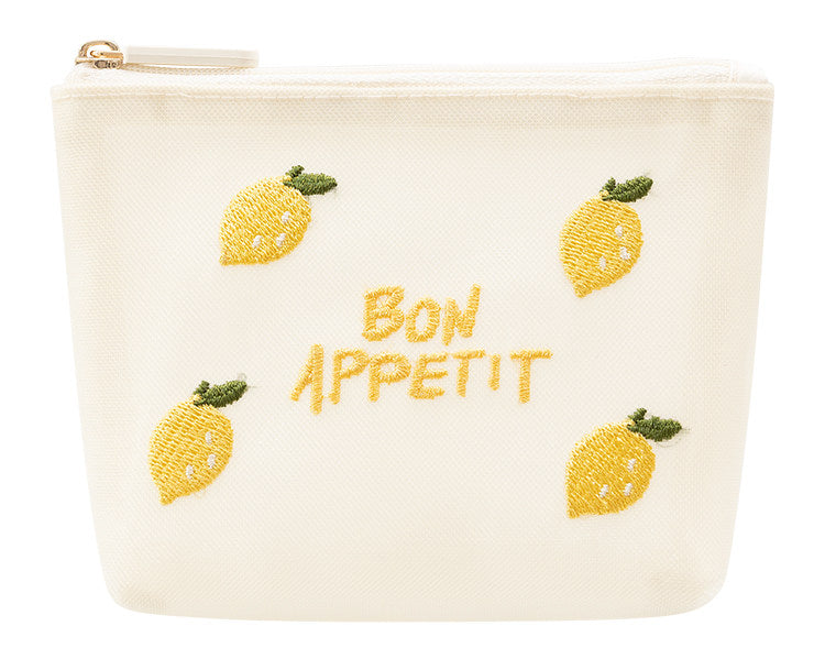 Fresh & Sweet Cute Lemon Strawberry Pineapple Pouch | Portable Tissue & Sanitary Pad Bag
