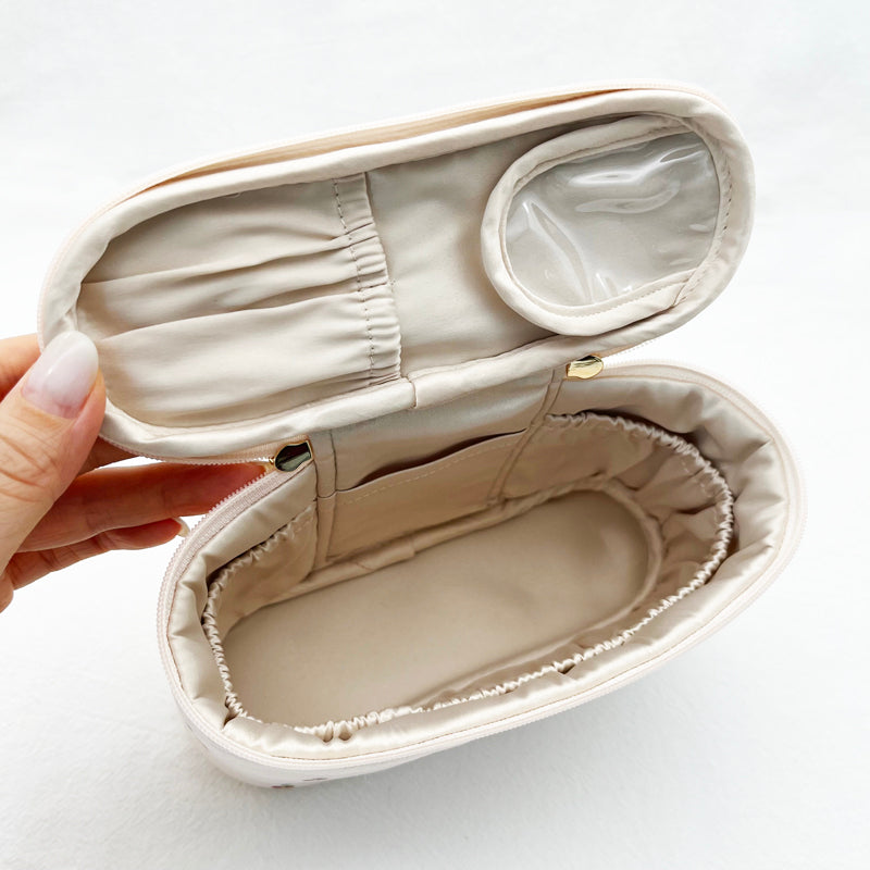 Petit Secret PETIT TROUVER sweet little cherry print portable travel makeup bag