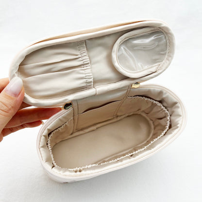 Petit Secret PETIT TROUVER sweet little cherry print portable travel makeup bag
