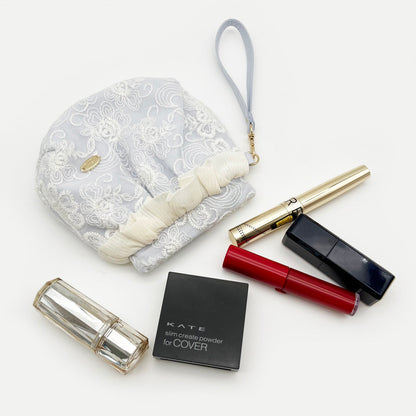 Sweetheart Lace Collection: Makeup Pouch, Jewelry Roll & Multi-Function Wallet