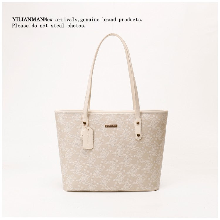 Versatile Daily Commute Spacious Tote Bag for Women, Large Capacity Red Shoulder & Top Handle Handbag, Roomy Large Bag for Work & Daily Use