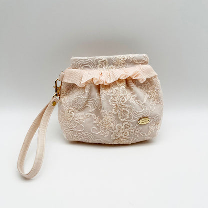 Sweetheart Lace Collection: Makeup Pouch, Jewelry Roll & Multi-Function Wallet