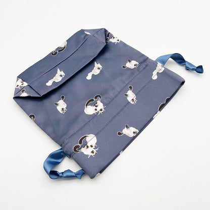Siamese Cat Print Drawstring Pouch - Portable Jewelry & Makeup Organizer Bag