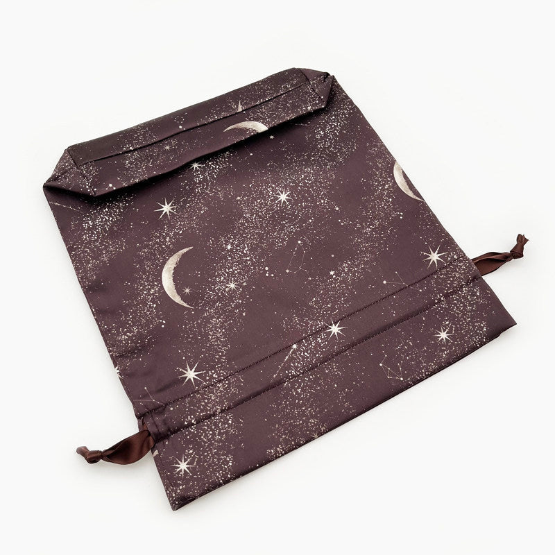 3-Size Pink Drawstring Storage Bag with Cute Chocolate Hearts - Sweet Gift & Organizer Pouch Set