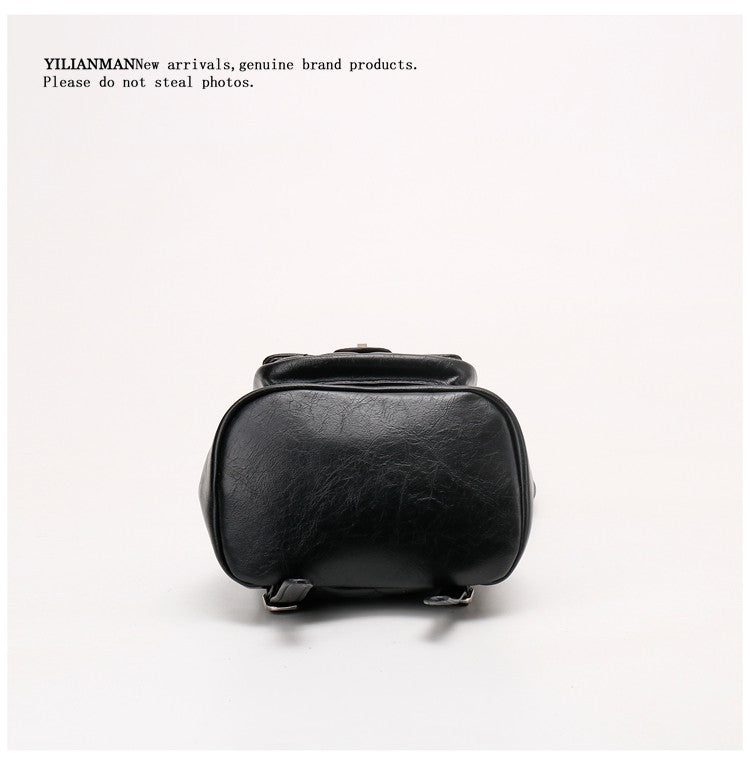 New Arrival Quilted Pattern Chain Backpack for Women, Niche Unique Design Small Shoulder Backpack, Multi-purpose Stylish Top Handle Bag