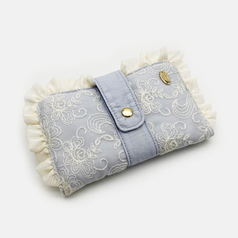 Sweetheart Lace Collection: Makeup Pouch, Jewelry Roll & Multi-Function Wallet