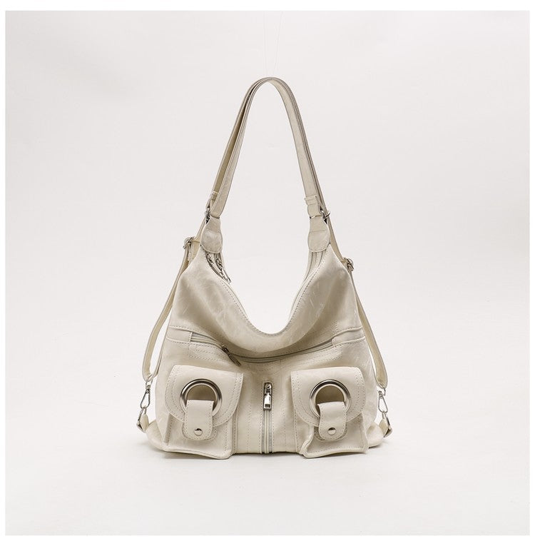 Women's Large-Capacity Daily Commute Multi-Way Backpack, Versatile Convertible Bag for Backpack, Shoulder & Crossbody Use