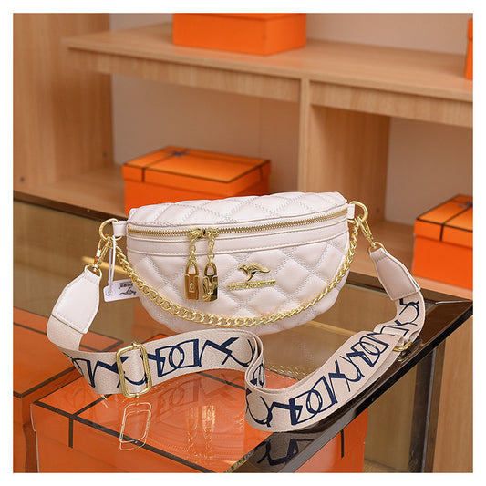 Trendy Versatile Women's Chest Bag, Multi-purpose Convertible Bag - Shoulder Bag, Crossbody Bag, Sling Bag & Waist Fanny Pack, All-match Fashion Mini Bag