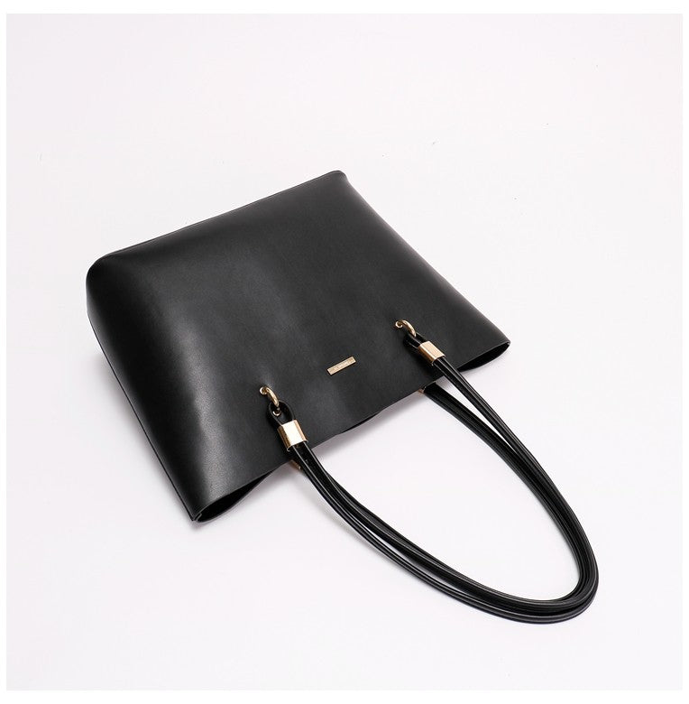 Women's Niche Design Underarm Commute Tote Bag, Large Capacity Daily Handbag, Versatile Shoulder & Top Handle Bag for Work & Commute