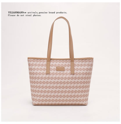 Women's Versatile Daily Commute Spacious Tote Bag, Large-Capacity College Book Bag for Students, Multi-Purpose Shoulder & Top Handle Handbag