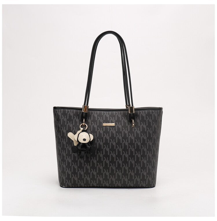 Women's New Arrival Niche Design Tote Bag, Minimalist Oversized Large Bag, Premium Texture Underarm Handbag & Top Handle Bag