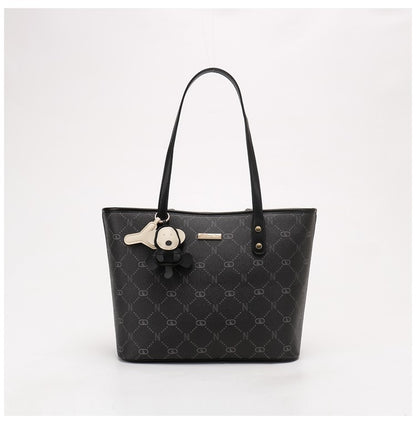 Women's New Arrival Versatile Soft Underarm Tote Bag, Gentle Large Capacity Daily Commute Bag, Multi-purpose Shoulder & Top Handle Handbag for Work