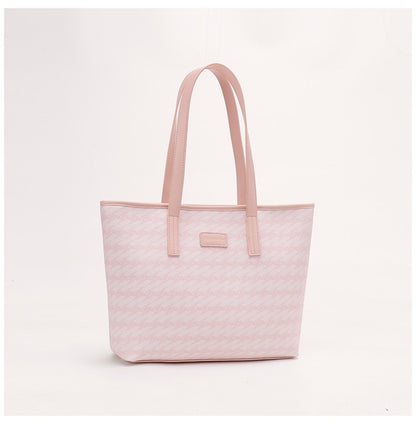 Women's Versatile Daily Commute Spacious Tote Bag, Large-Capacity College Book Bag for Students, Multi-Purpose Shoulder & Top Handle Handbag