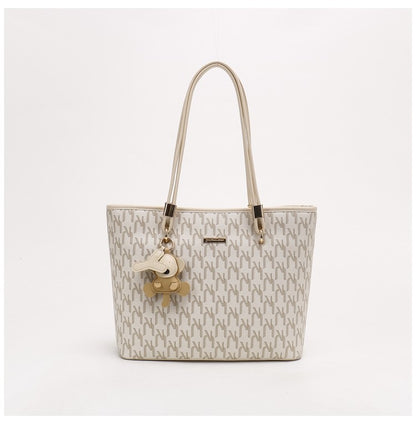 Women's New Arrival Niche Design Tote Bag, Minimalist Oversized Large Bag, Premium Texture Underarm Handbag & Top Handle Bag