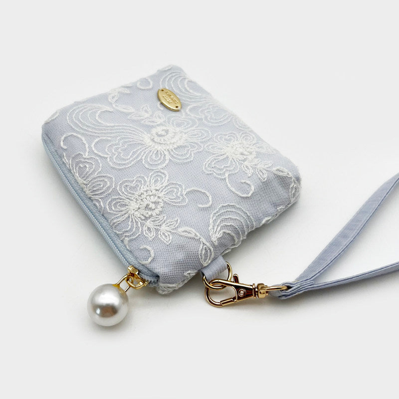 Sweetheart Lace Collection: Makeup Pouch, Jewelry Roll & Multi-Function Wallet