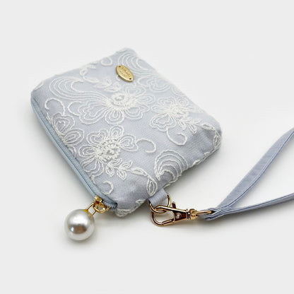 Sweetheart Lace Collection: Makeup Pouch, Jewelry Roll & Multi-Function Wallet