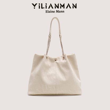 Women's Niche Unique Design Tote Bag, Large Capacity Daily Commute Bag, Versatile Underarm, Top Handle & Single Shoulder Bag