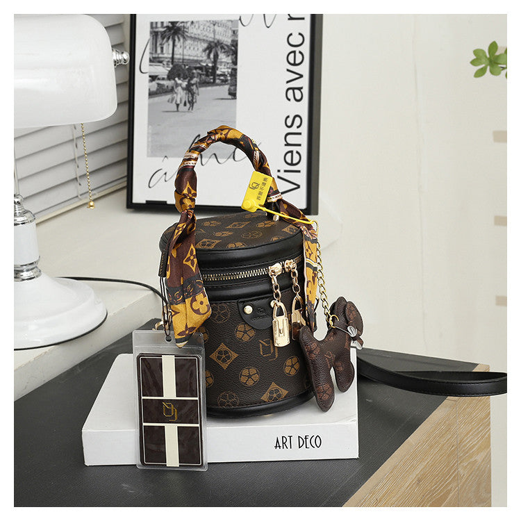 Women's Stylish Small Trendy Crossbody Bag, Spring & Summer Versatile Bucket Bag, Premium Texture Shoulder & Crossbody Handbag