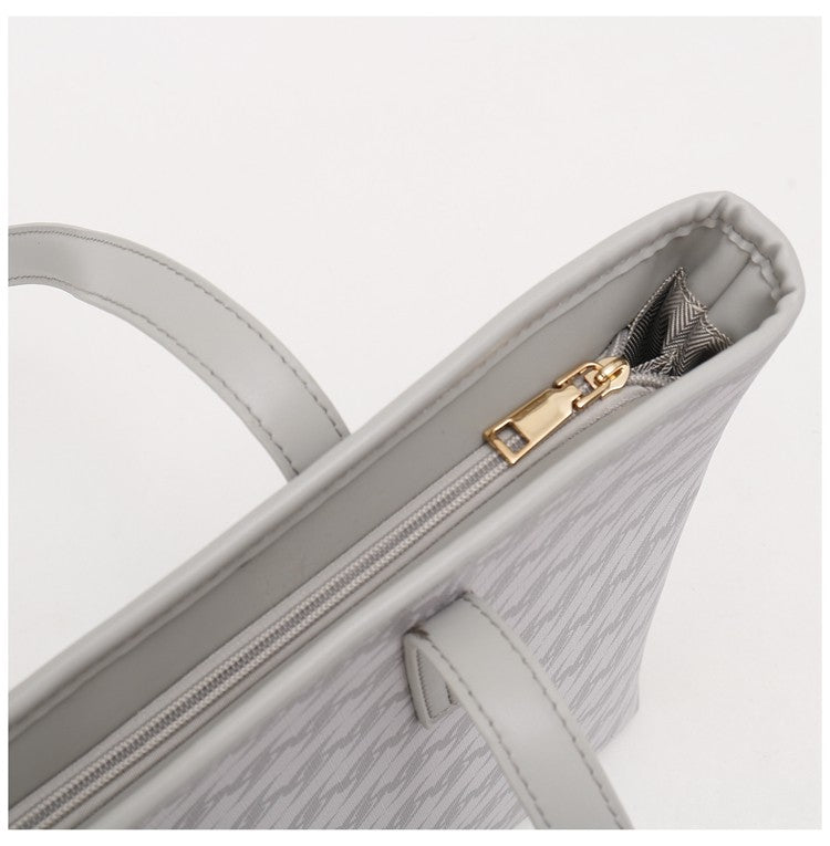 Women's Versatile Daily Commute Spacious Tote Bag, Large-Capacity College Book Bag for Students, Multi-Purpose Shoulder & Top Handle Handbag