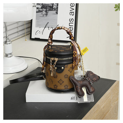 Women's Stylish Small Trendy Crossbody Bag, Spring & Summer Versatile Bucket Bag, Premium Texture Shoulder & Crossbody Handbag