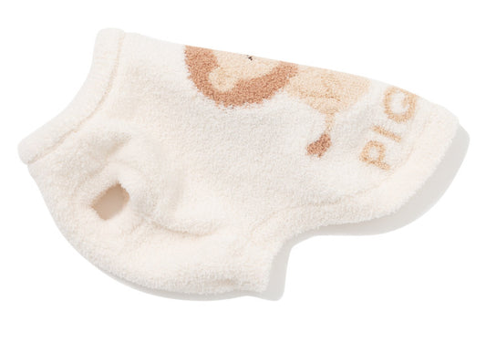 Fluffy Feather Fleece Pet Clothes | Cute Lion, Koala & Bear Printed Outfits for Small Dogs