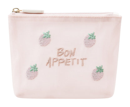 Fresh & Sweet Cute Lemon Strawberry Pineapple Pouch | Portable Tissue & Sanitary Pad Bag