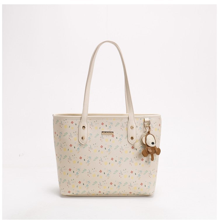 Women's New Arrival Versatile Soft Underarm Tote Bag, Gentle Large Capacity Daily Commute Bag, Multi-purpose Shoulder & Top Handle Handbag for Work