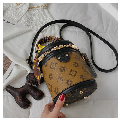 Women's Stylish Small Trendy Crossbody Bag, Spring & Summer Versatile Bucket Bag, Premium Texture Shoulder & Crossbody Handbag