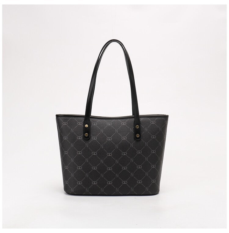 Women's New Arrival Niche Design Tote Bag, Minimalist Oversized Large Bag, Premium Texture Underarm Handbag & Top Handle Bag