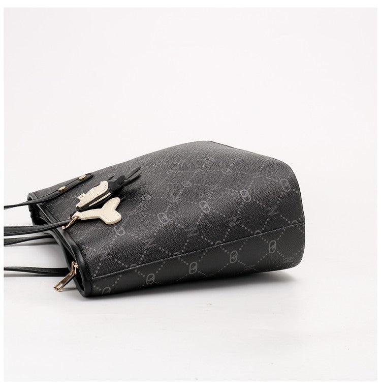 Women's New Arrival Niche Design Tote Bag, Minimalist Oversized Large Bag, Premium Texture Underarm Handbag & Top Handle Bag