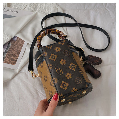 Women's Stylish Small Trendy Crossbody Bag, Spring & Summer Versatile Bucket Bag, Premium Texture Shoulder & Crossbody Handbag