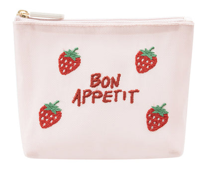 Fresh & Sweet Cute Lemon Strawberry Pineapple Pouch | Portable Tissue & Sanitary Pad Bag