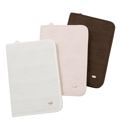 Cartoon Cute Bear Travel Organizer Bag - Passport Ticket Card Multi-Purpose Document Holder