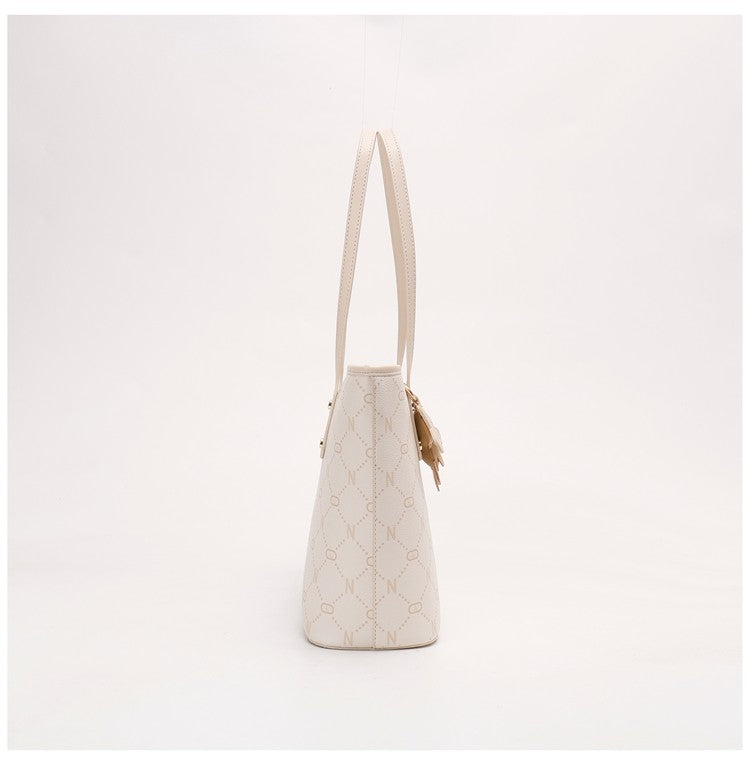 Women's New Arrival Versatile Soft Underarm Tote Bag, Gentle Large Capacity Daily Commute Bag, Multi-purpose Shoulder & Top Handle Handbag for Work