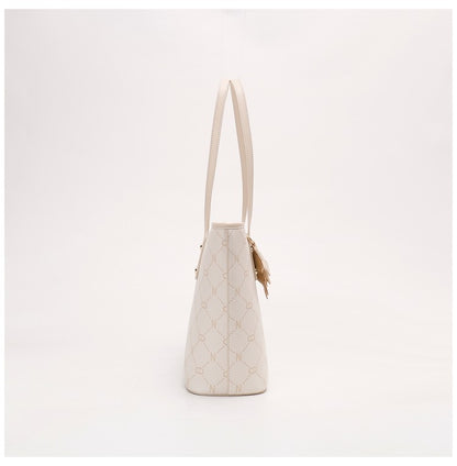Women's New Arrival Versatile Soft Underarm Tote Bag, Gentle Large Capacity Daily Commute Bag, Multi-purpose Shoulder & Top Handle Handbag for Work